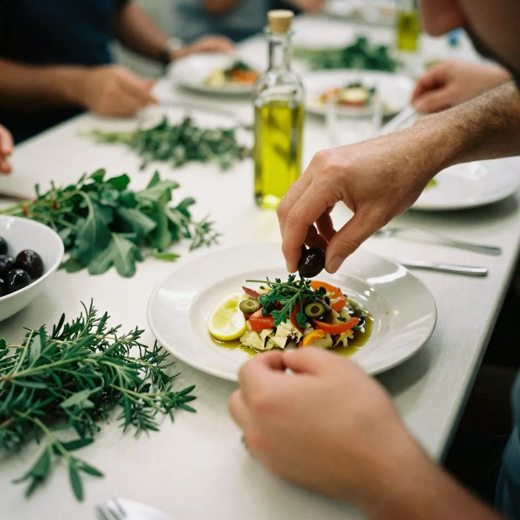 Regional cuisine workshop demonstration